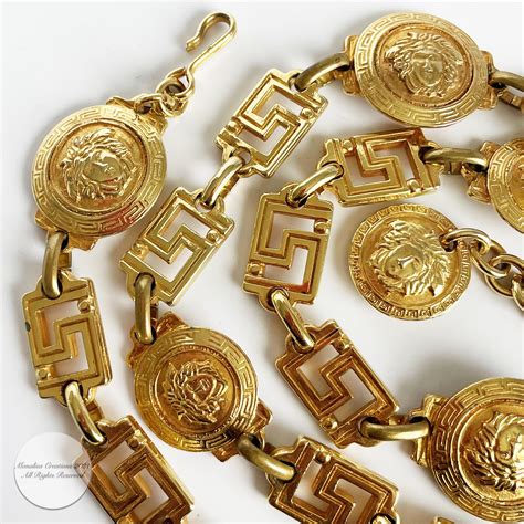 versace goldkette|versace medusa kette.